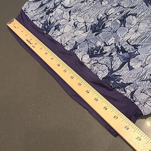 Baishenggt sz XL sleeveless tank with print fabric over-blouse - Picture 9 of 11